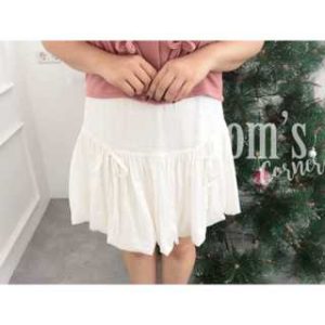 Domscorner - Yuri Sunny skirt - balloon mini skirt- coquette skirt - rok balon pendek
